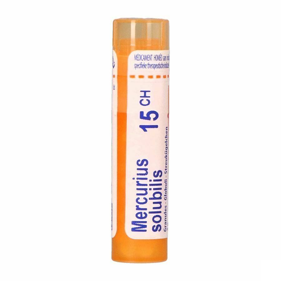 Boiron Mercurius Solubilis 15CH Granules 4g