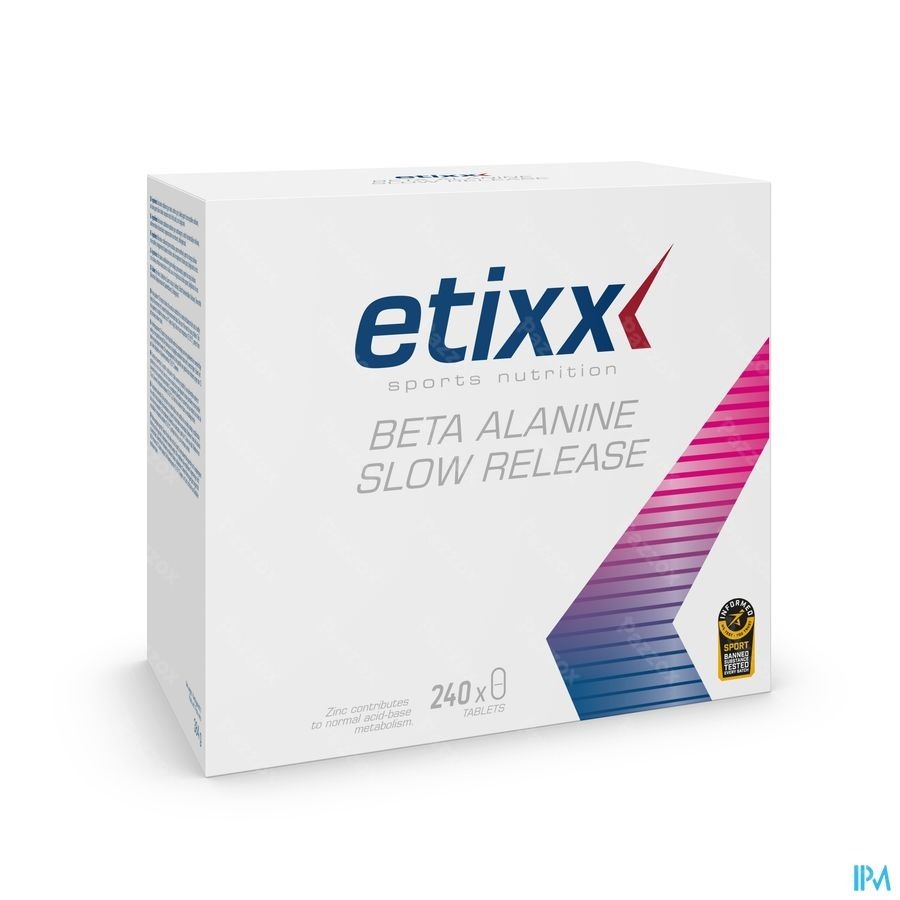 Etixx Beta Alanine Slow Release 240 Comprimés