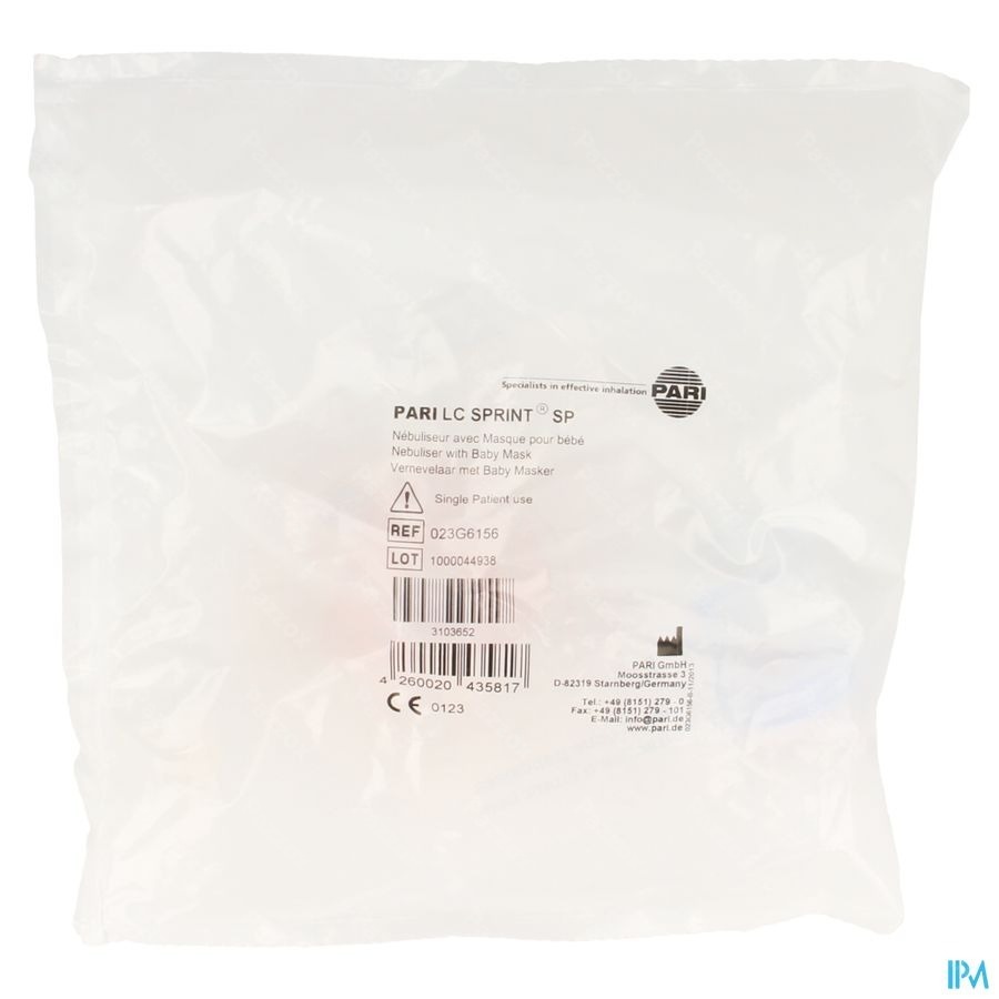 Aer-pari Lcs Sprint Light Sp Masque Bebe