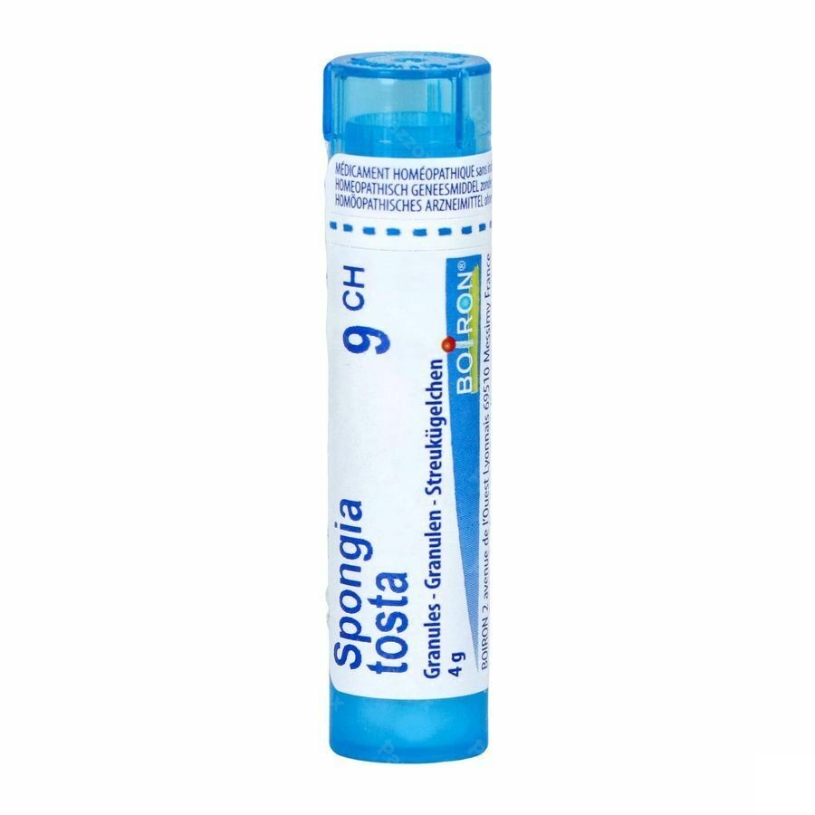 Boiron Spongia Tosta 9CH Granules 4g