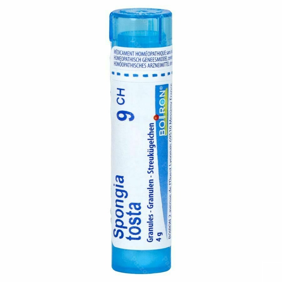 Boiron Spongia Tosta 9CH Granules 4g
