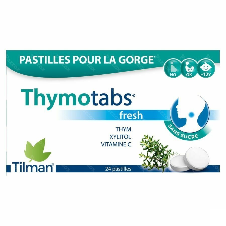 Thymo Tabs Fresh Past A Sucer 24