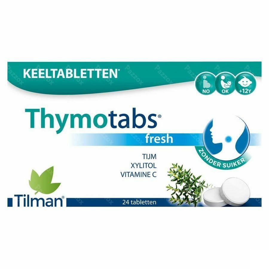 Thymo Tabs Fresh Past A Sucer 24