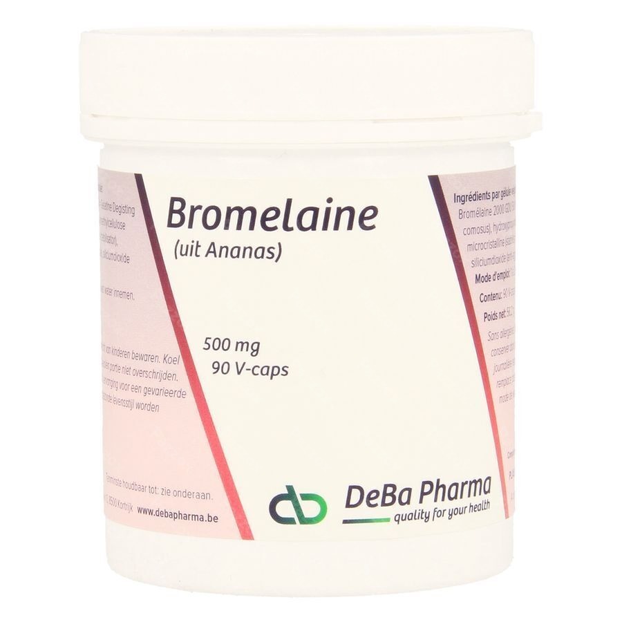 Bromelaine 500mg V-caps 90 Deba
