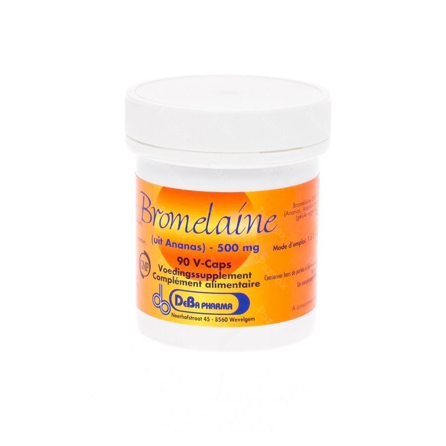 Bromelaine 500mg V-caps 90 Deba