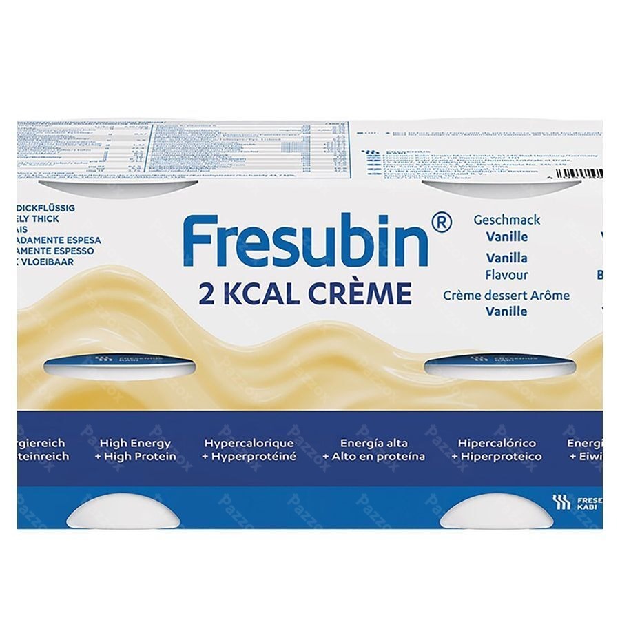 Fresubin 2 Kcal Creme Vanille Pot 4x125g