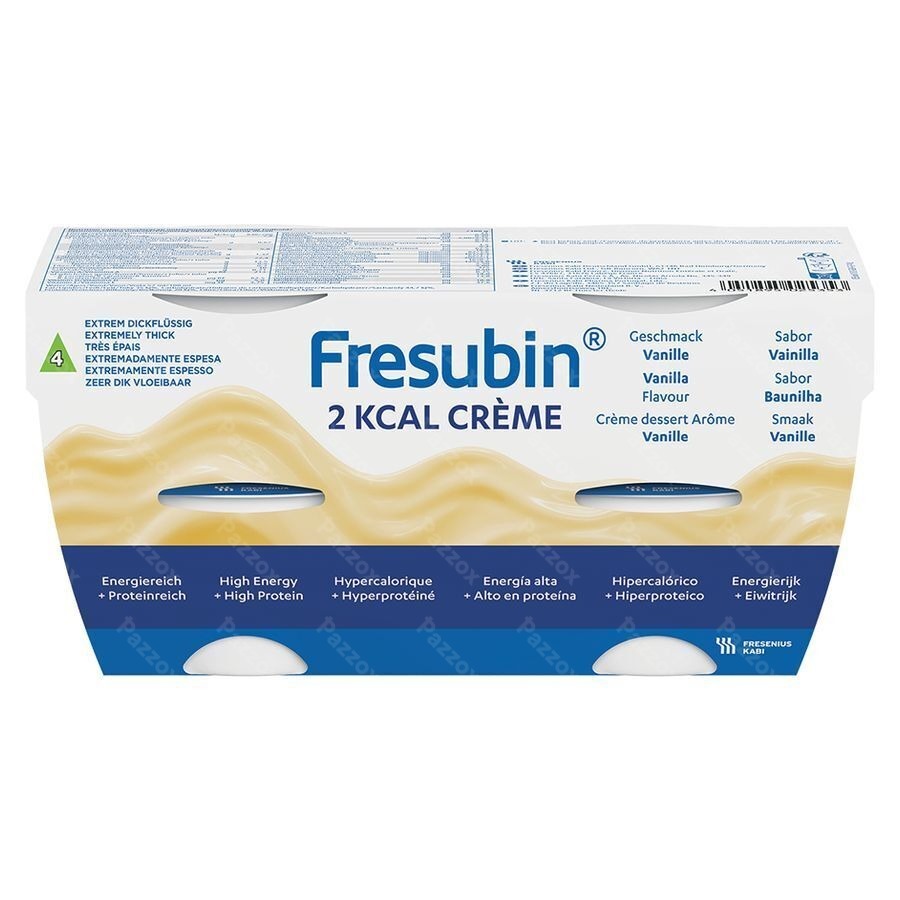 Fresubin 2 Kcal Creme Vanille Pot 4x125g