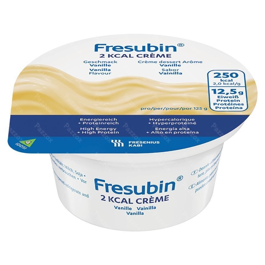 Fresubin 2 Kcal Creme Vanille Pot 4x125g