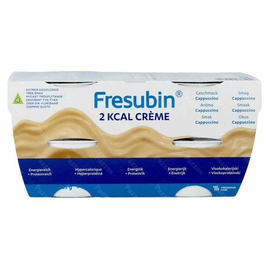 Fresubin 2 Kcal Creme Cappuccino Pot 4x125g
