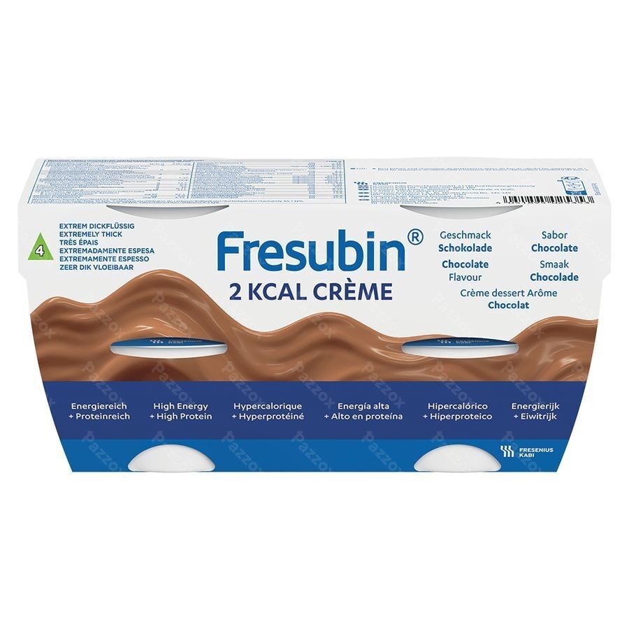 Fresubin 2 Kcal Creme Chocolat Pot 4x125g
