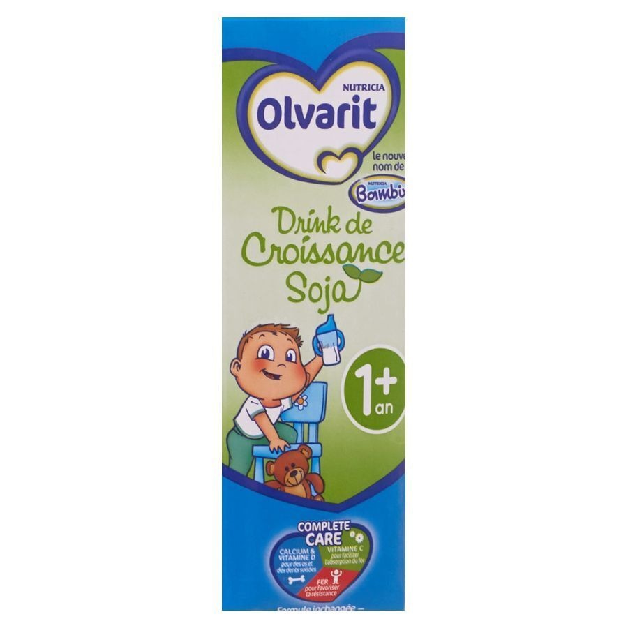 Olvarit Drink Croissance Soja 1+ 1l