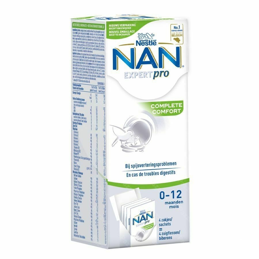Nan Expert Pro Complete 0-12m Sticks 4x26,2g