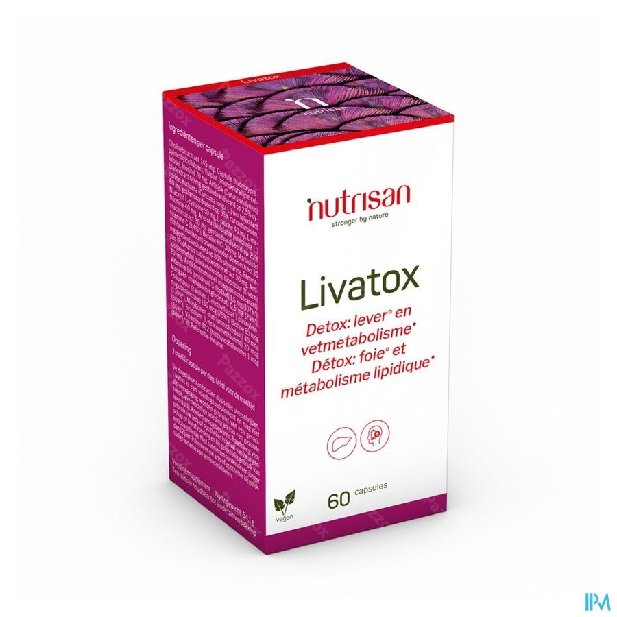 Nutrisan Livatox 60 gélules végétales