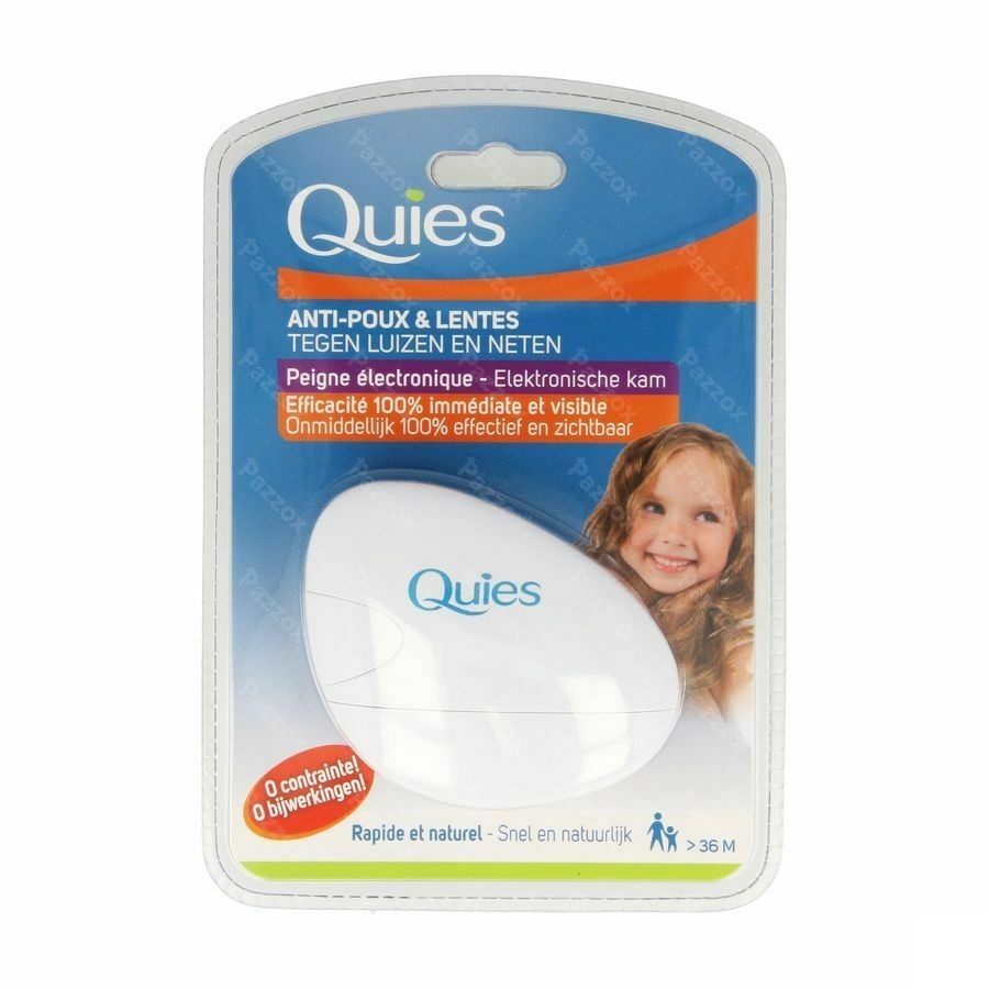 Quies Peigne Anti Poux Electronique
