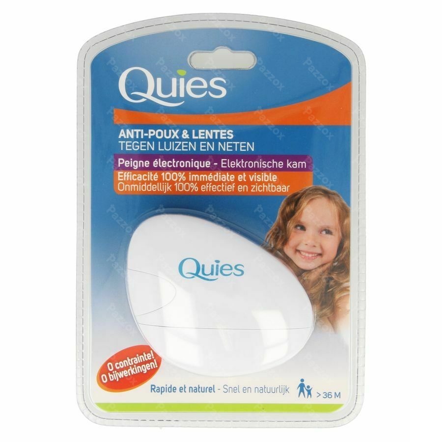 Quies Peigne Anti Poux Electronique