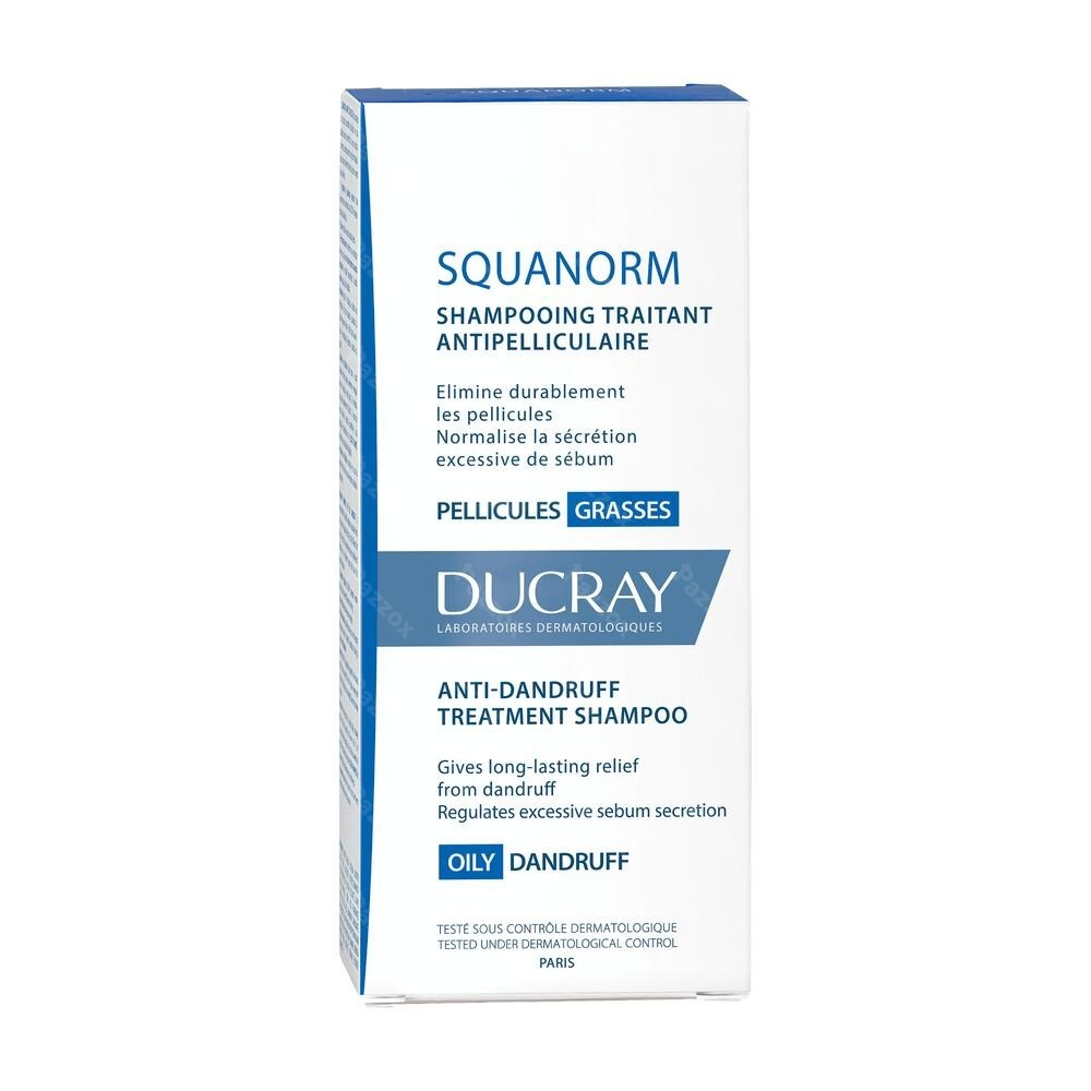 Ducray Squanorm Sh Pellicules Grasses 200ml