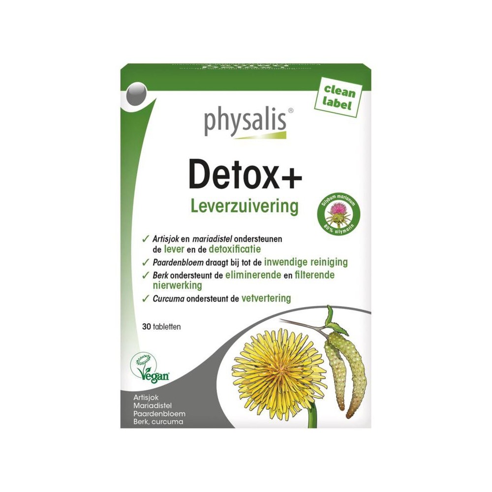 Physalis Detox+ 30 Comprimés