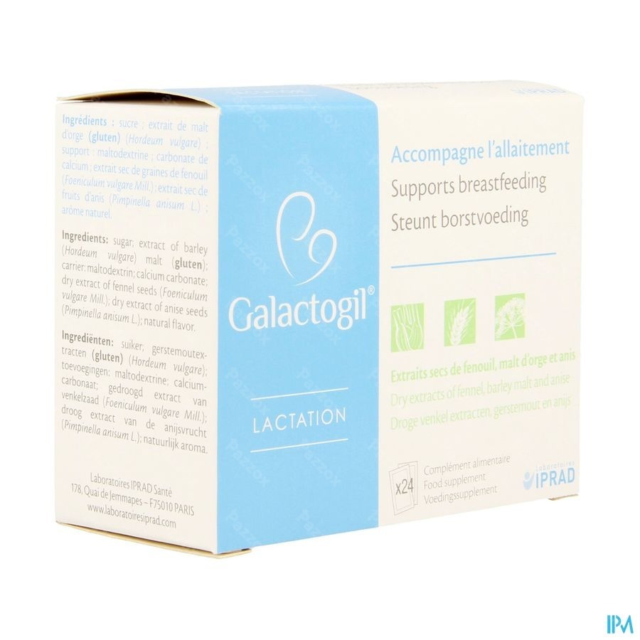 Galactogil Lactation Pdr Sach 24 - Pazzox, pharmacie en ligne