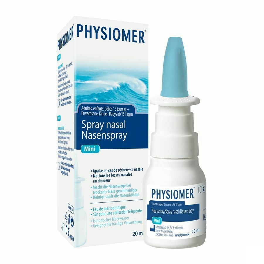 Physiomer Mini Spray 20ml New