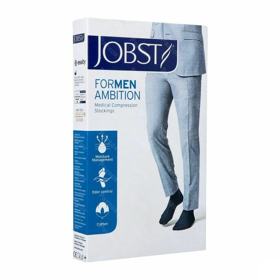 Jobst For Men Ambition Cl2 Ad Long Black Ii 1p