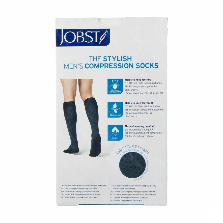 Jobst For Men Ambition Cl2 Ad Long Black Ii 1p