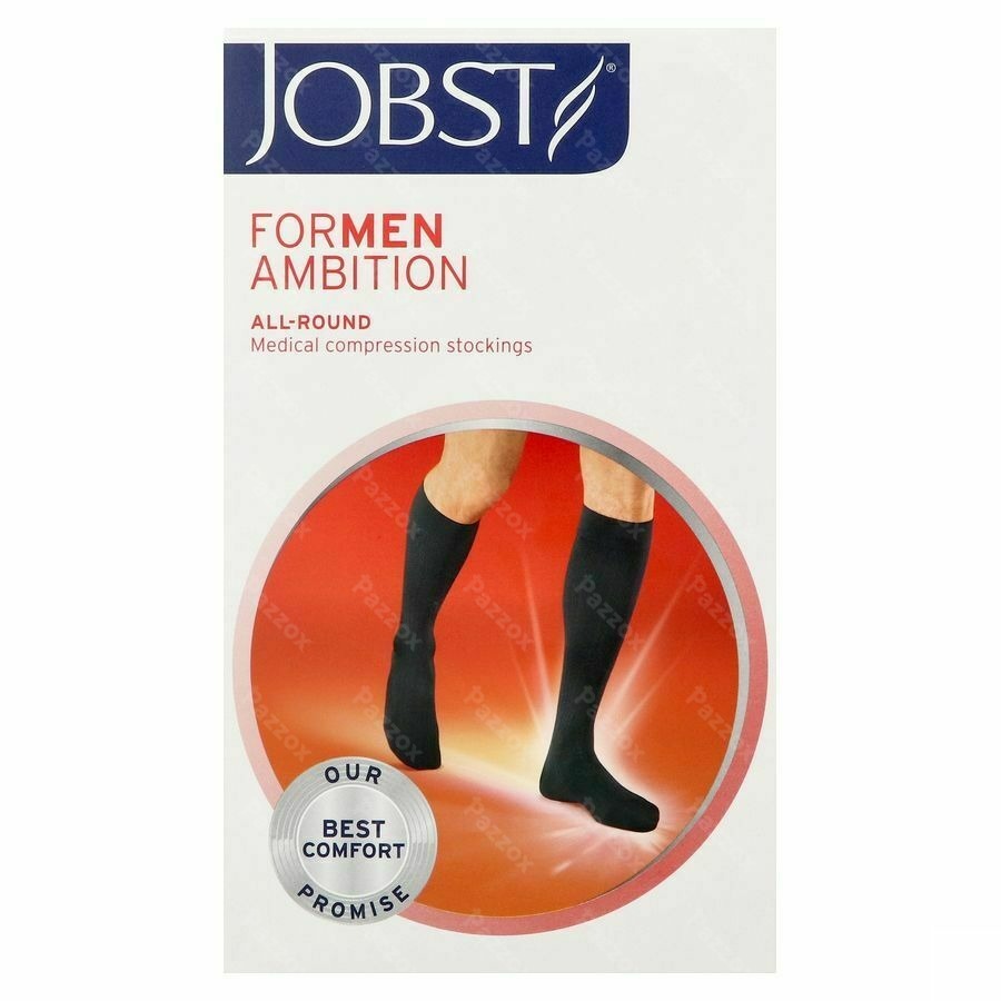 Jobst For Men Ambition Cl2 Ad Long Black Ii 1p
