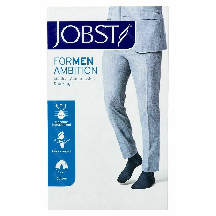 Jobst For Men Ambition Cl2 Ad Long Black Ii 1p