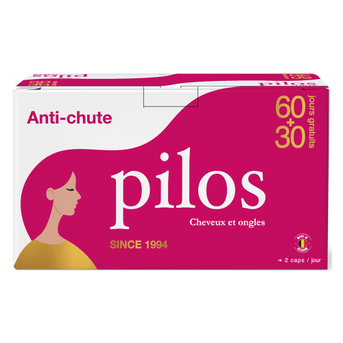 Pilos Forte Complément alimentaire Cheveux et Ongles  2+1 Moins Gratuit 180 Comprimés