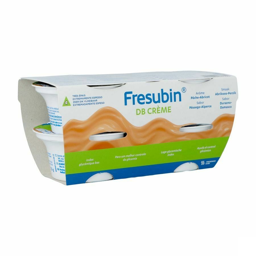Fresubin Db Creme Abricot-peche Pot 4x125g