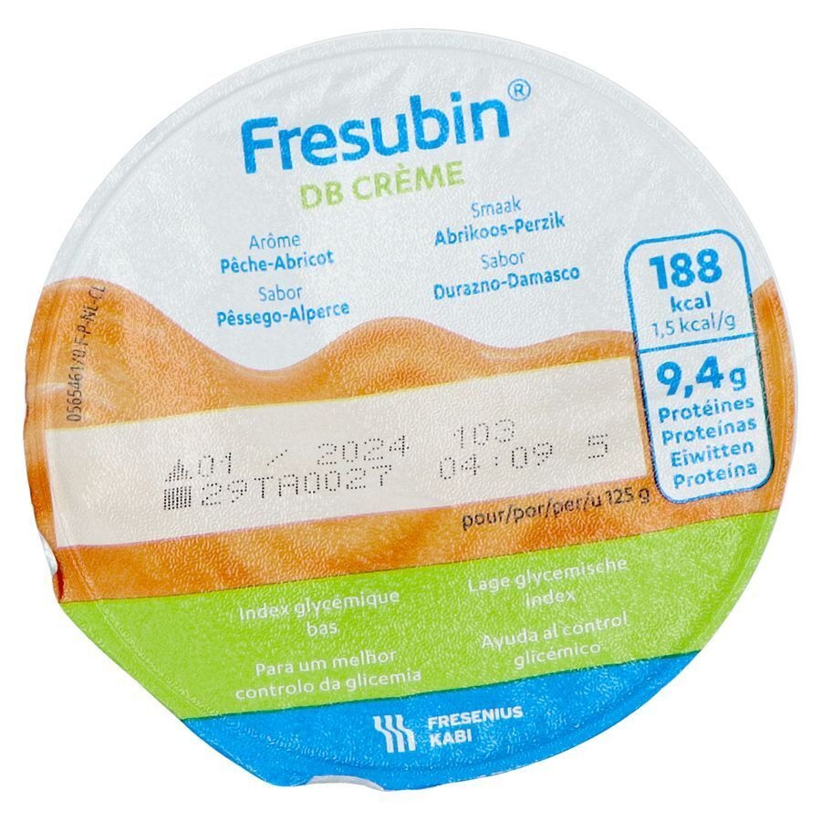 Fresubin Db Creme Abricot-peche Pot 4x125g