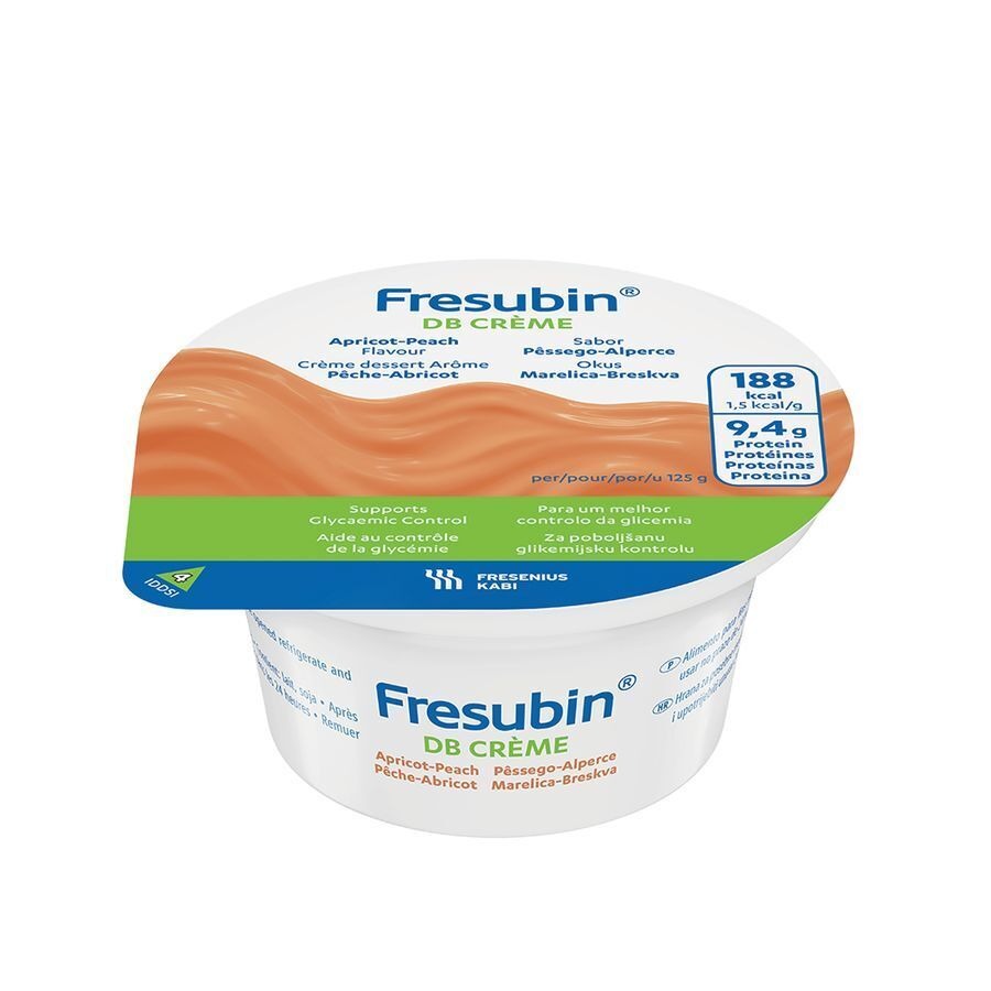 Fresubin Db Creme Abricot-peche Pot 4x125g