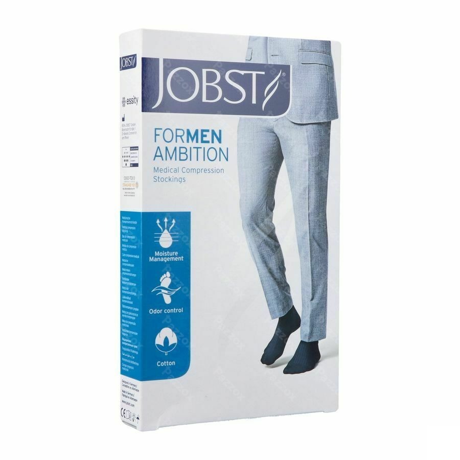 Jobst For Men Ambition Cl2 Ad Long Black Ii 1p