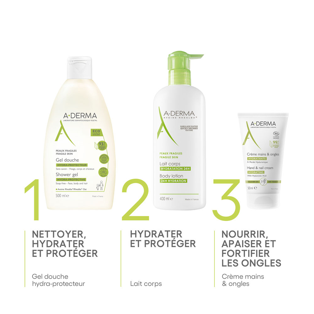 A-Derma Lait Corps Hydratant Avoine 400ml