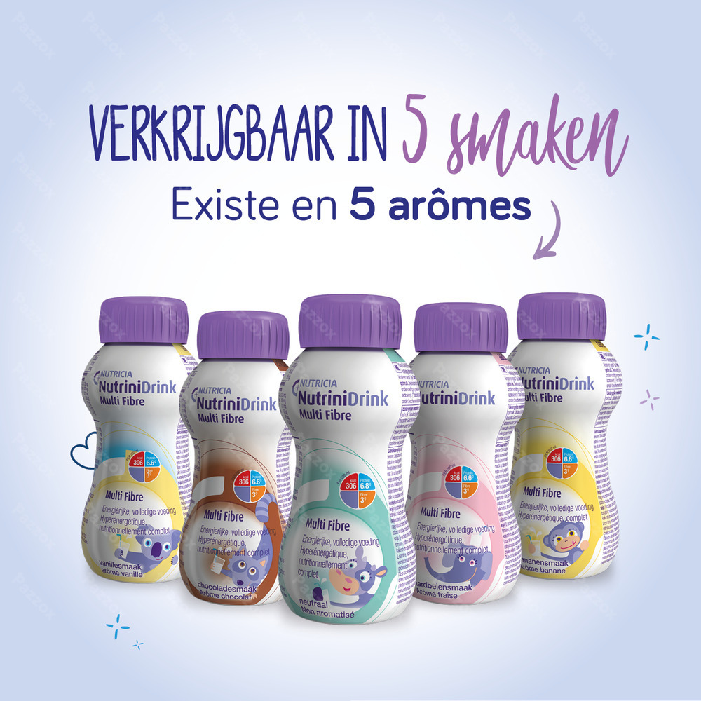 Nutrinidrink Smoothie Fruit D'été Bouteille 200ml