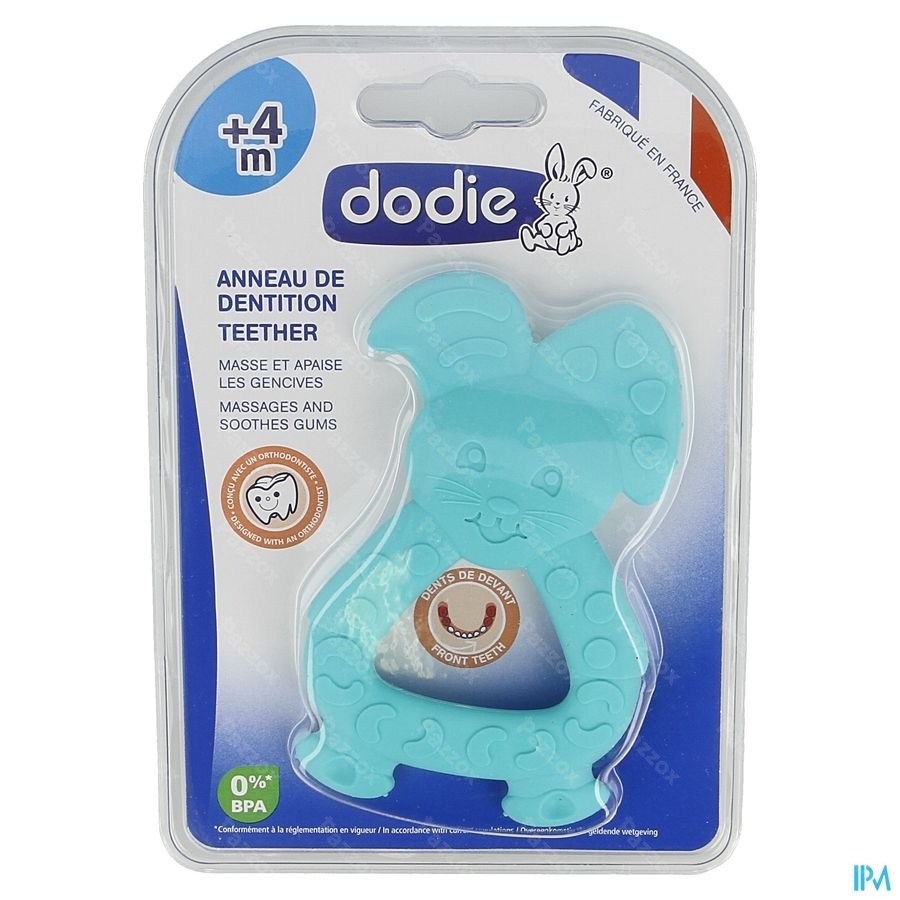 Dodie Anneau Dentition Lapin Lagoon