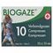 Biogaze 10 Compresses 10 x10 cm