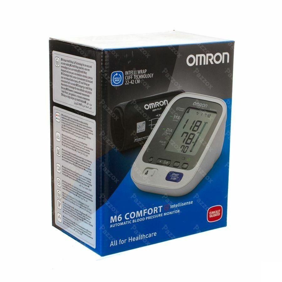 Omron M6 Comfort Tensiometre Bras Hem7321e