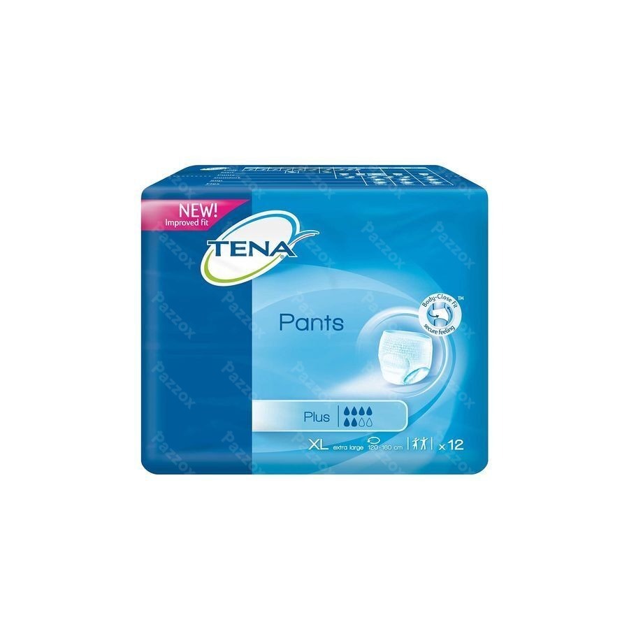 Tena Pants Plus Extra Large Nf 120-160cm 12 792712