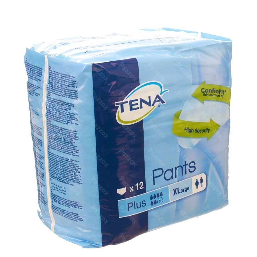 Tena Pants Plus Extra Large Nf 120-160cm 12 792712