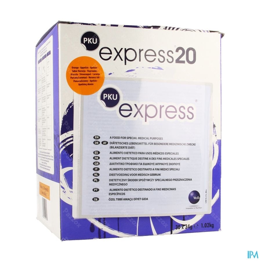 Pku Express 20 Non Aromatise 30x34g