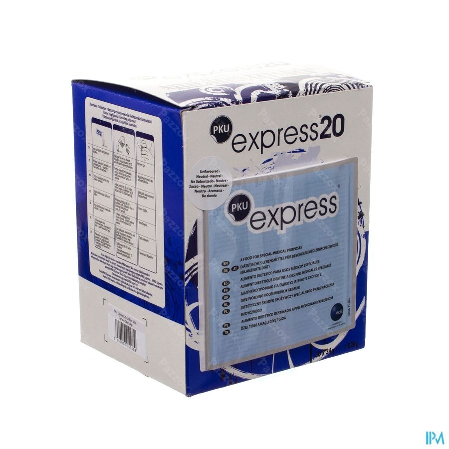 Pku Express 20 Non Aromatise 30x34g