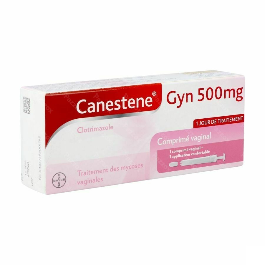 Canestene Gyn Clotrimazole 500mg Tabl Vag. 1