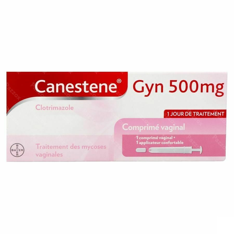 Canestene Gyn Clotrimazole 500mg Tabl Vag. 1