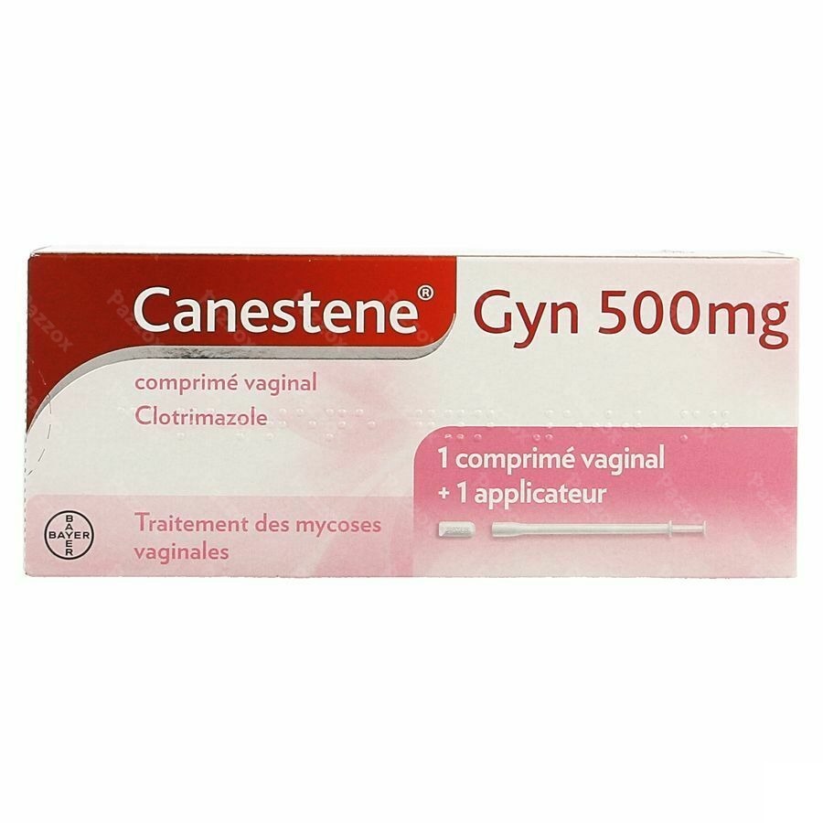 Canestene Gyn Clotrimazole 500mg Tabl Vag. 1