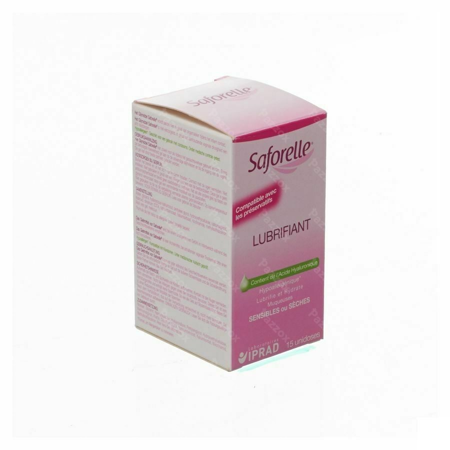 Saforelle Lubrifiant Unidoses 15