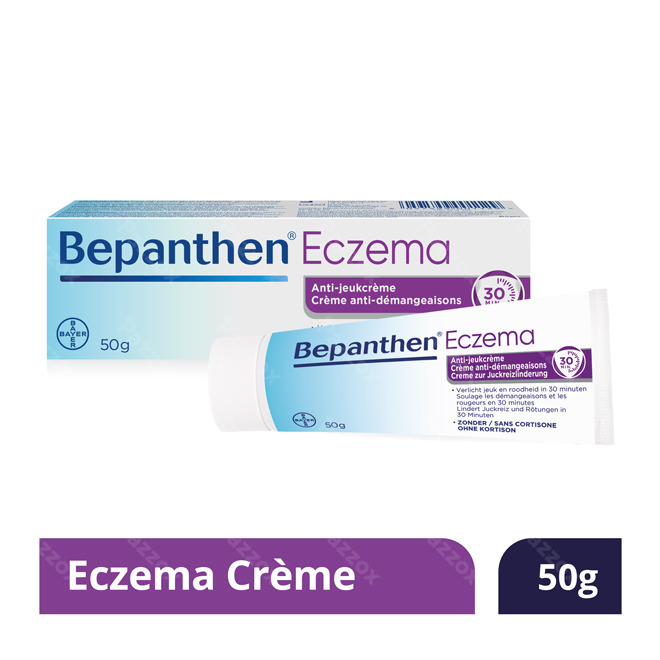 Bepanthen Eczema, Crème Anti-démangeaisons Sans Cortisone 50g