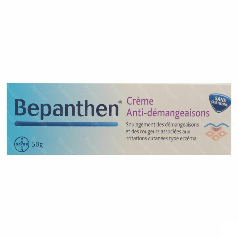 Bepanthen Eczema, Crème Anti-démangeaisons Sans Cortisone 50g