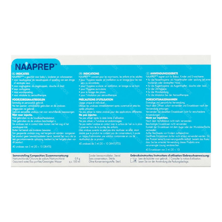 Naaprep Amp 30 + 10x5ml Promo Rempl.2983591