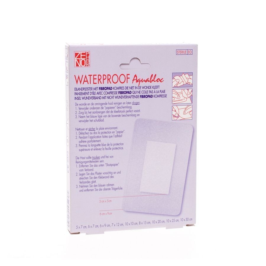 Euroderm Plus 6x 9cm 5 Pansement Steril Wtp