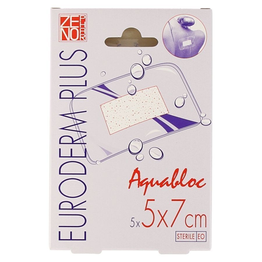 Euroderm Plus 5x 7cm 5 Pansement Steril Wtp
